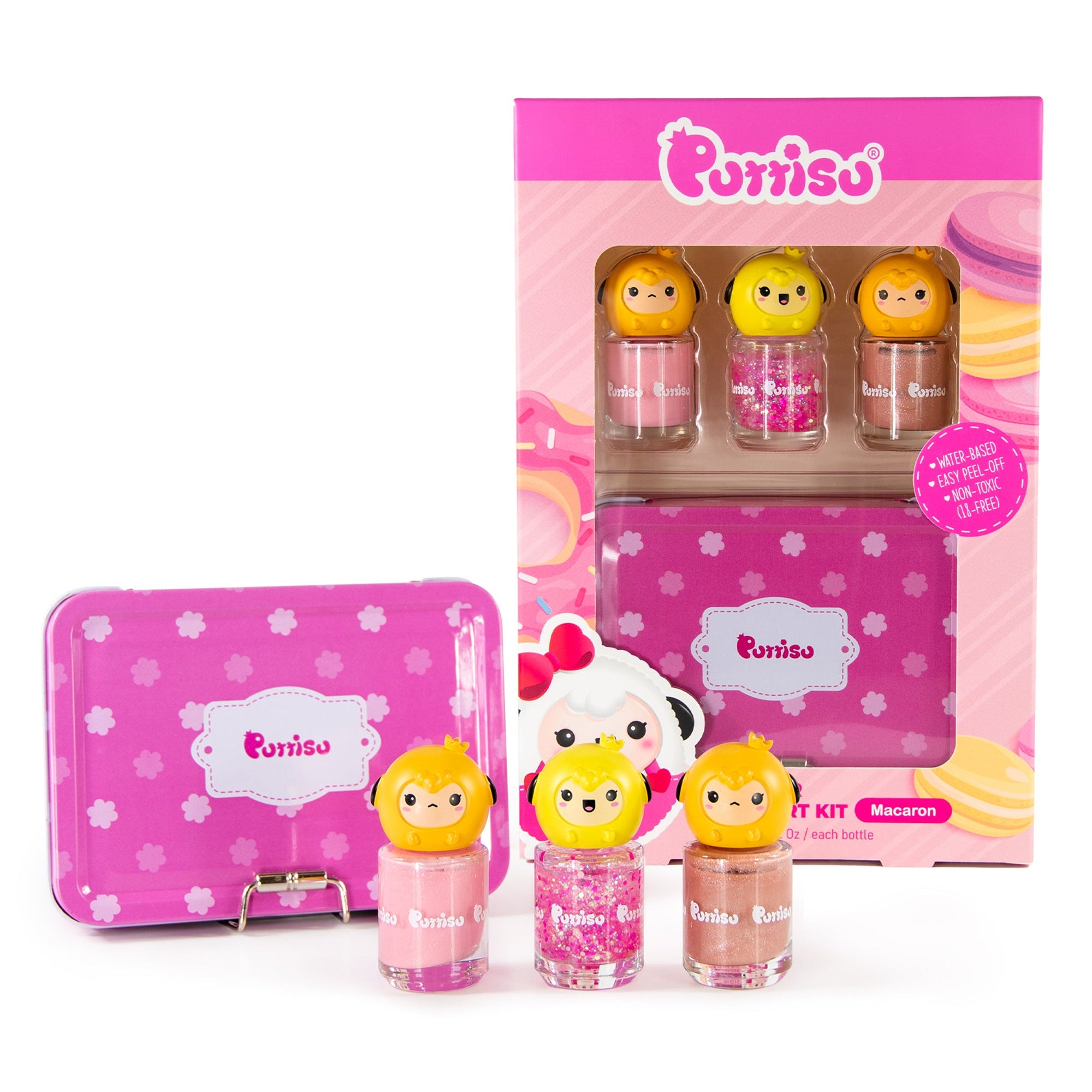 Purriso Macaron Nail Polish Kit.