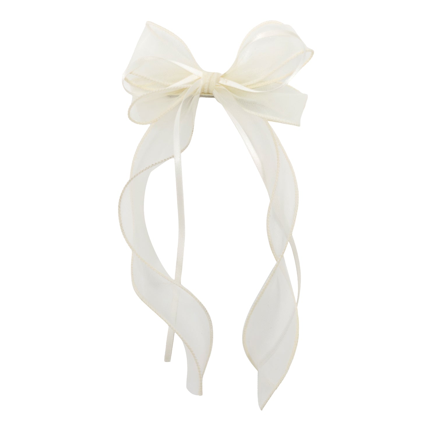 Organza Double Ribbon Clip – puttisu-usa