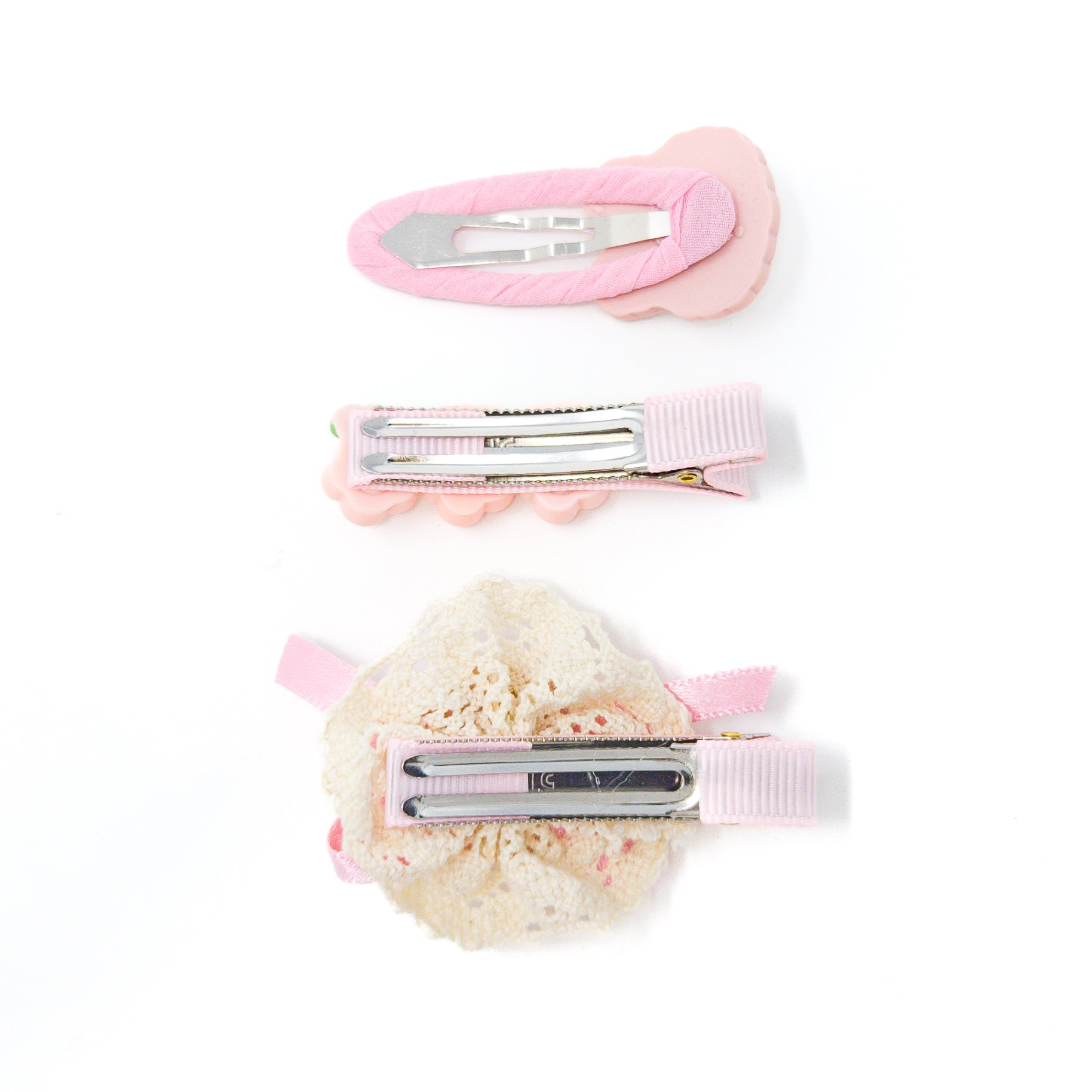 3pc Hair Clip Set - Cookie Bunny Bloom – puttisu-usa